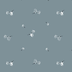Fototapeta premium flower grunge leaves pattern