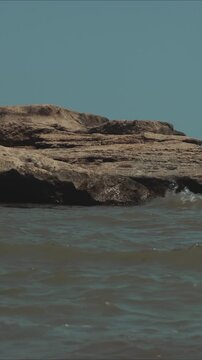 A  a wave in the ocean, great for beach or water sports-related themes