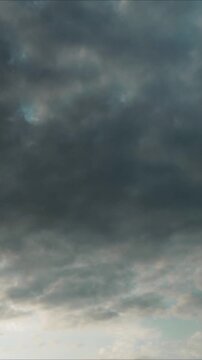 time-lapse a cloudy blue sky with white contrails