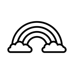 Fototapeta premium Rainbow Icon