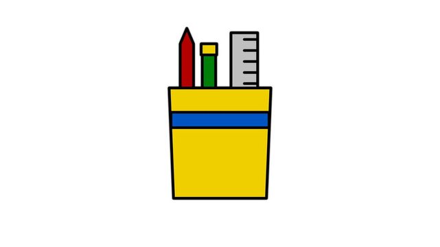 pencil and eraser