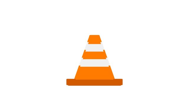 orange traffic cone