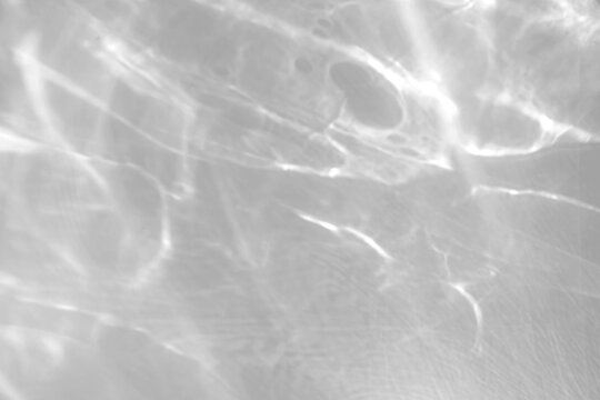 Real organic caustic shadow cut out on a transparent png background with soft diffused edges. Pairs with a serene wellness mockup overlay, biological and nature aesthetic as a transparent png layer.