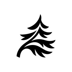 Obraz premium Christmas Pine Tree Branch Winter Holiday Vector Illustration