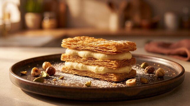 Gourmet Artisan Pastry Luxury Dessert Photography