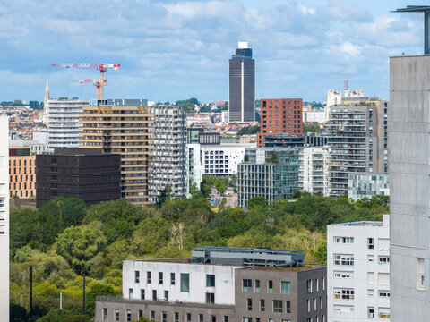 quartier Malakoff &agrave; Nantes, densit&eacute; urbaine, logements sociaux, cit&eacute;