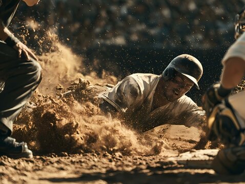 baseball sliding