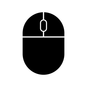 Computer Mouse Icon Flat Image