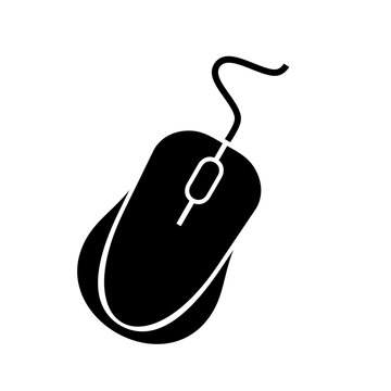 Computer Mouse Icon Flat Image