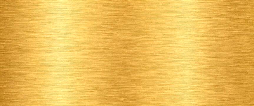 Brushed luxury gold metal texture radiant metallic surface