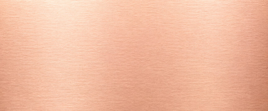 Rose gold brushed metal texture elegant pink surface