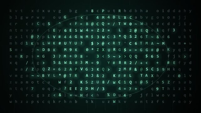 Password Encryption Scramble Padlock Secure Reveal