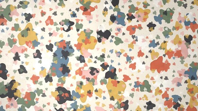 Terrazzo Stone Pattern Drift Seamless Loop