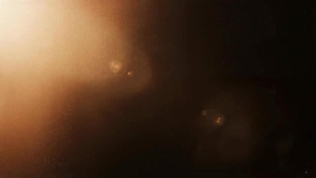 abstract light patterns creating a warm atmosphere in slow motion