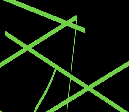 Black base green check mark abstract seamless print pattern graphic 