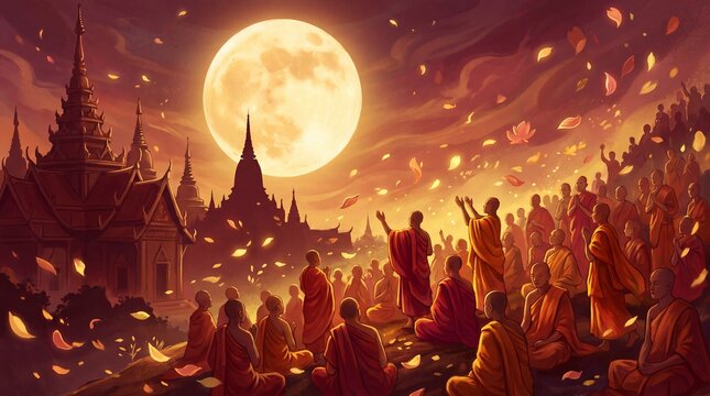 Sharad Purnima is a religious festival celebrated on the full moon day of the Hindu lunar month of Ashvin, marking the end of the monsoon season.