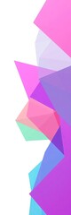 Fototapeta premium Geometric white background with layered shapes overlapping in a bright space, layered shapes, minimalist design