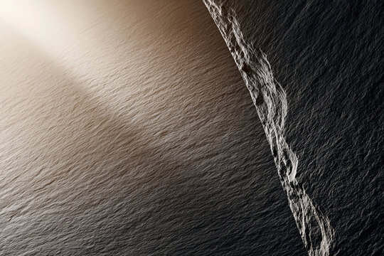 Light and dark stone split diagonally abstract background