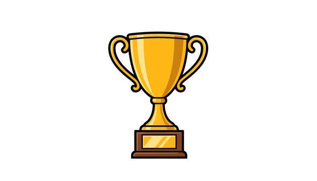 gold trophy cup