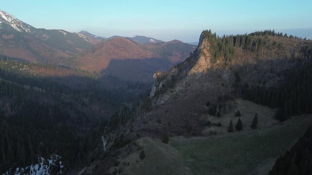 Sunrise in Przysłop Miętusi, Tatra Mountains