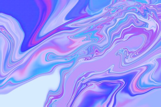 Pastel liquid marble texture with flowing abstract waves