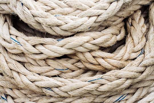 Coiled Nautical Rope