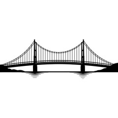 Fototapeta premium Golden Gate Bridge in San Francisco California, Iconic Suspension Bridge Over San Francisco Bay, Landmark Architecture, Scenic Waterfront Landscape and Travel Destination