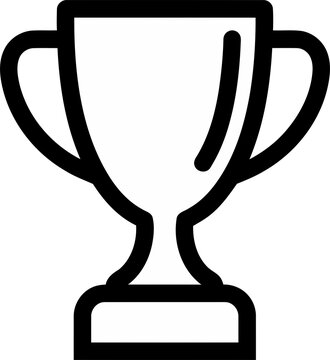 Trophy winner award icon