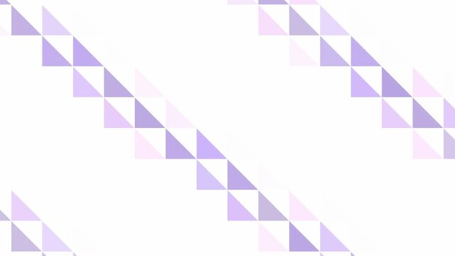 Geometric Abstract Background with Lavender and Purple Triangles