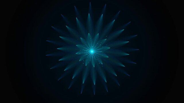 abstract blue background with stars