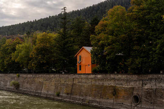 old house in the mountains