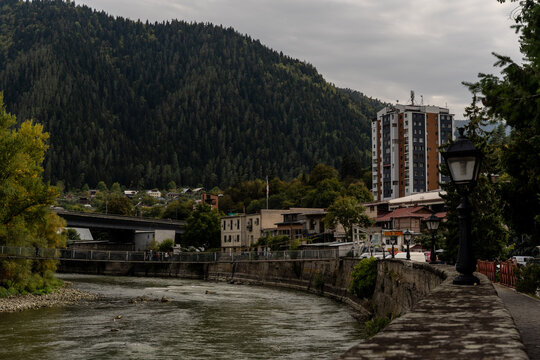 Building in the mountains