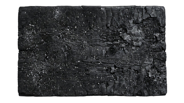 Black charcoal texture background with rough surface and grainy particles