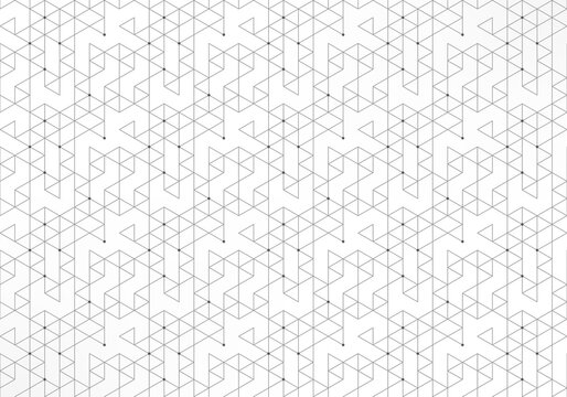 Abstract background with a seamless geometric pattern of simple triangle shapes. Stylish texture