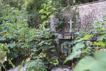 Fototapeta premium Viry-Châtillon, cemetery, france