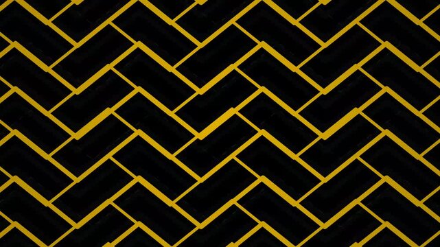 Geometric Zigzag Pattern Transition For Motion Graphics Background