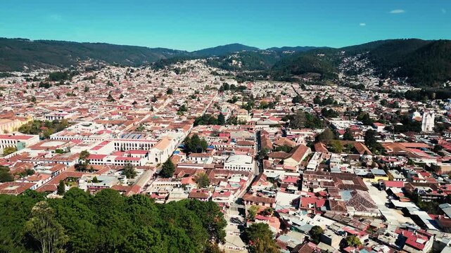 San Cristobal de las Casas Chiapas desde Drone
