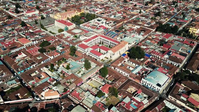 San Cristobal de las Casas Chiapas desde Drone