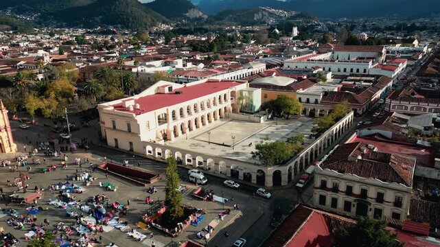 San Cristobal de las Casas Chiapas desde Drone