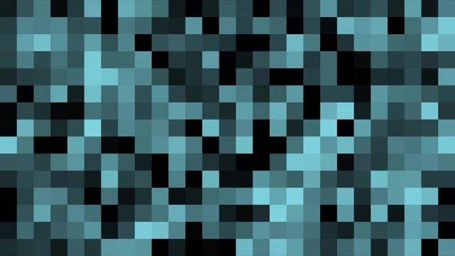 Mosaic blur pattern ideal as background for digital projects, Dynamic pixelated background. Blocks shifting and changing constantly. Pixel censored with mosaic pattern animation. Abstract mosaic blur.