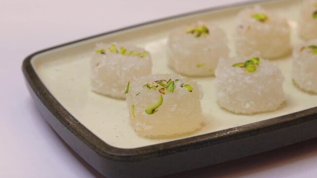 Petha is a translucent soft candy made from ash gourd or white pumpkin
