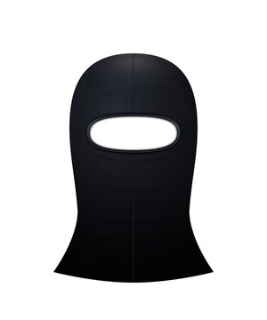 Balaclava Ski mask isolated on background