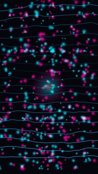 Primordial Quantum Foam Energy Field, Abstract Particle Waves in Spacetime Loop 916