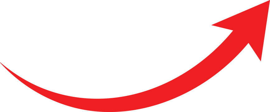 hand-drawn red marker arrow isolated PNG transparent, hand-drawn marker stroke arrows on transparent background.