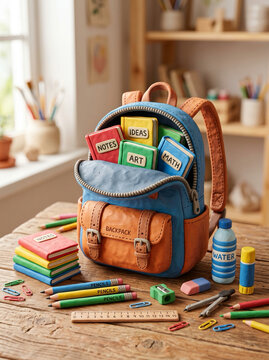First Day School Backpack