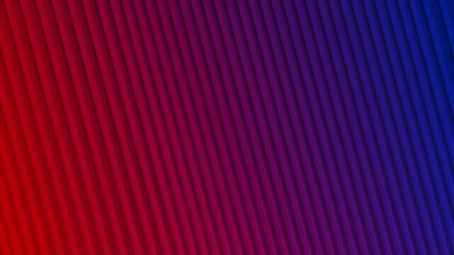 Red and blue geometric tech background with minimal stripes and lines. Concept motion design. Seamless loop. Video animation Ultra HD 4K 3840x2160
