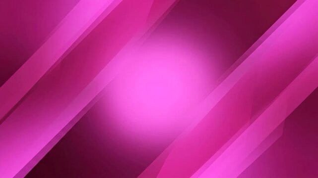Vibrant magenta and pink diagonal light stripes with a soft glowing center and darker corner vignette. Ideal for fashion promos, cosmetics product displays, party visuals, and modern title backgrounds