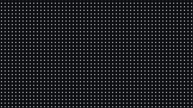 Dense Field of White Dots on a Dark Black Background pattern