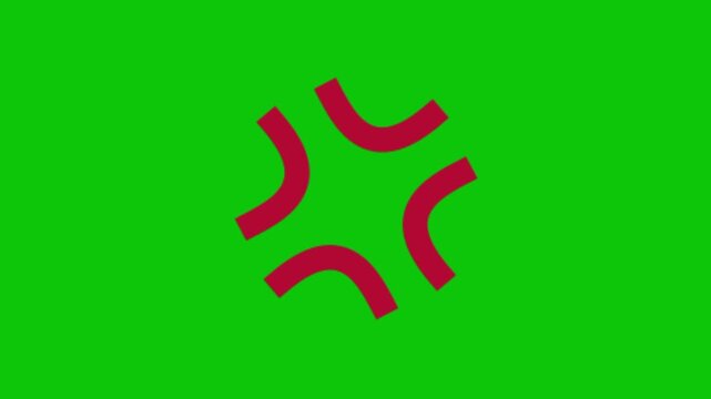 Sudden Explosion Shock Effect Animation