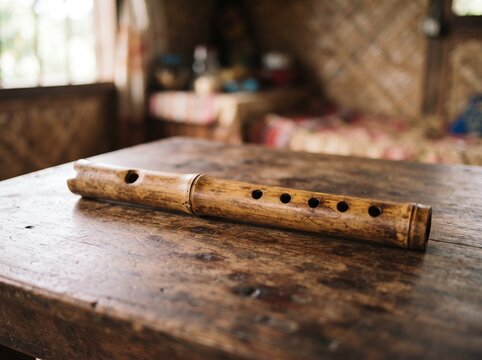 Bamboo nose flute